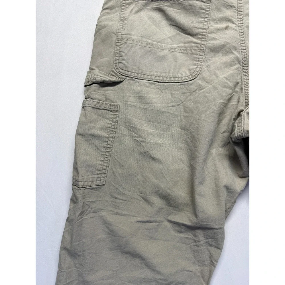 Carhartt Loose Canvas Utility Work Pants‎ Mens 36x32 Tan Original Dungaree Fit